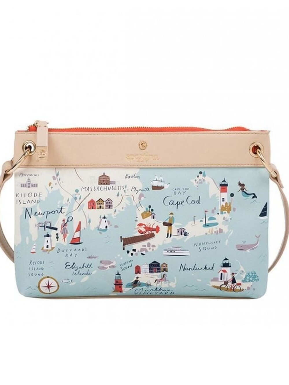 Spartina 449 Northeastern Harbor Crossbody Bag